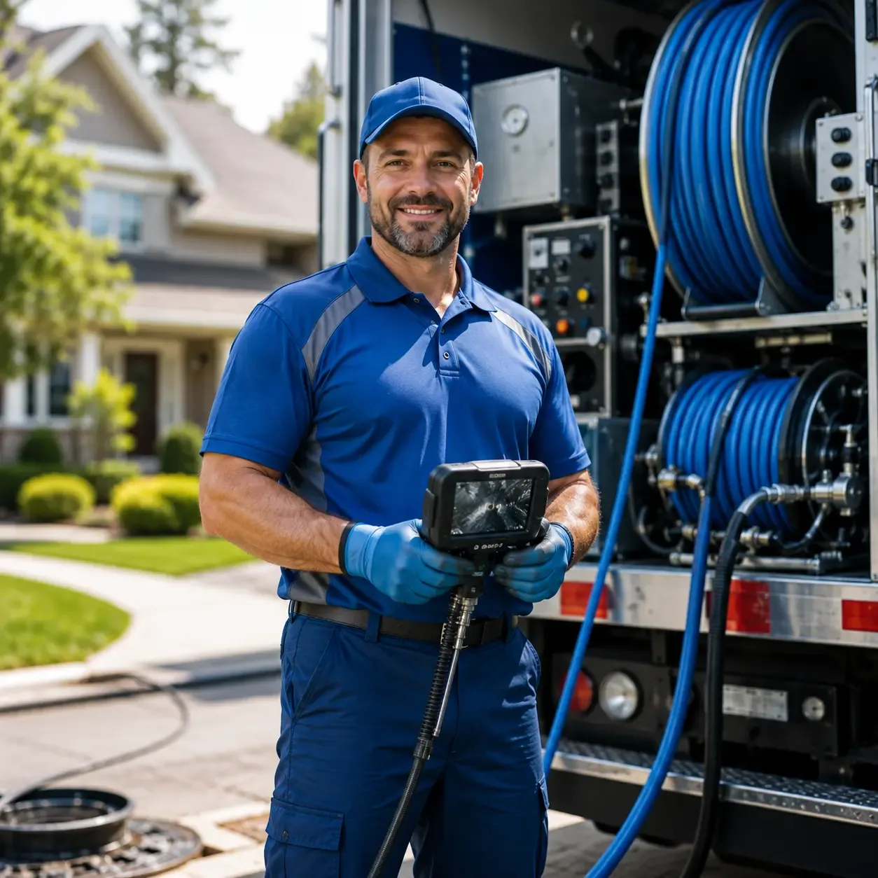 Local outdoor drain cleaning specialists in Aleppo, PA